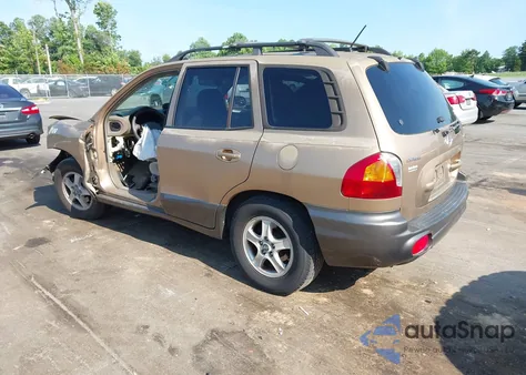 2004 Hyundai Santa Fe Gls from USA, damaged, VIN KM8SC13D34U821088
